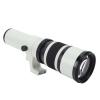 ciciglow Ultra Long Zoom Telephoto Lens, 500mm F6.3, Achromatic Refractor Mirror Design, Manual Focus, Depth of Field Scales, Ideal for Bird and Wildlife Photography (White) view 3