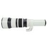 ciciglow Ultra Long Zoom Telephoto Lens, 500mm F6.3, Achromatic Refractor Mirror Design, Manual Focus, Depth of Field Scales, Ideal for Bird and Wildlife Photography (White) view 4