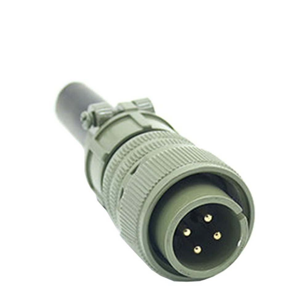 1 Set 4 Pin Standard Aviation Plug MS3108A-14S-2S/P MS3102A Elbow Connector MS5015 Series MS3108A-14S-2P(Blue)