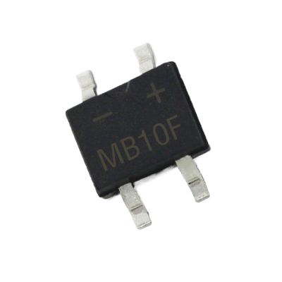 100Pcs MB10F SMD Bridge Rectifier SOP-4 Stack 0.8A/1000V