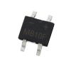 100Pcs MB10F SMD Bridge Rectifier SOP-4 Stack 0.8A/1000V view 2