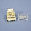 #US 5511-3ELA Lt Almond Cat 3e 6-Wire 110 Modular Phone/Data Jack view 2