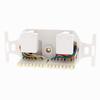 #US Duplex White Phone Jack Voice 8-Wire Cat3 T568B Type 106 & 110 41367-I view 2