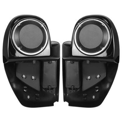 6.5 Inch Speaker Pod Enclosure Compatible with Motorcycle Lower Vented Fairing Compatible with Touring Road Electra FLHX FLTRX FLHTK Automotive Parts