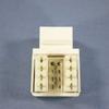 #US White Cat 3e Snap-in 110 6-Wire Modular Phone/Data Jack 5511W view 3