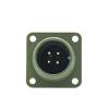 1 Set 4 Pin Standard Aviation Plug MS3108A-14S-2S/P MS3102A Elbow Connector MS5015 Series MS3108A-14S-2P(Lavender) view 1