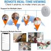 Hidden Camera Smoke Detector Video Small Cam 1080P HD Wireless WiFi Camera with Night Vision & Motion Detection Indoor Security Camera view 3
