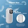 128GB Mini Body Camera with Audio & Video Recording-2K WiFi Action Camera with Charging Case, Thumb-Sized Wearable POV Cam, Stabilization, Magnetic Lanyard, Sports Cam for Work Travel Pet Walk Cycling view 2