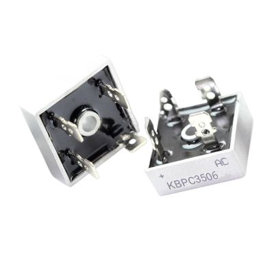 2Pcs KBPC3506 Bridge Rectifier 35A/600V DIP-4 Square