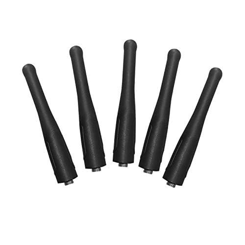 5-Pack PMAE4023 UHF GPS Stubby Antenna 430-470MHz for XPR6550 APX6000 XTS3500 Radio | 3.5 Inch Integrated GPS Antenna