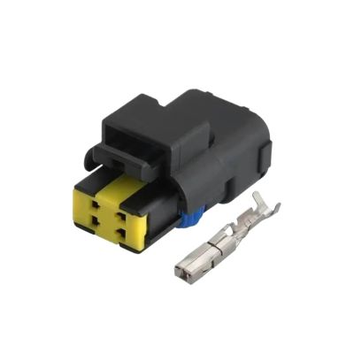 4Pin 15369055 Car Front Headlight Sensor Connector 4-hole DJ7047A-1.5-21(Female)