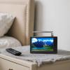wkao 5 Inch (12.7 Cm) Tv Rechargeable Portable Mini, with Atsc Tuner Digital, for Car Design Compact and Home Use, Includes Dual Antennas, Remote, and Adapter Power view 3