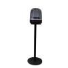 ZGOUO Floor Speaker Stand Compatible with Harman Kardon Aura Studio 3,4, 5 Generations and HK SoundSticks 4&5 Speaker Aluminum Alloy,Concealed Power Cable,Easy Installation (SoundSticks 4&5 Black) view 1