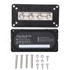 Klanata Heavy Duty Bus Bar Box, 300A 48V DC Power Distribution Block with 6 Removable  for 12V to 48V Cars, Trucks, RVs, Boats view 1