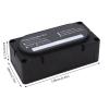 Klanata Heavy Duty Bus Bar Box, 300A 48V DC Power Distribution Block with 6 Removable  for 12V to 48V Cars, Trucks, RVs, Boats view 3