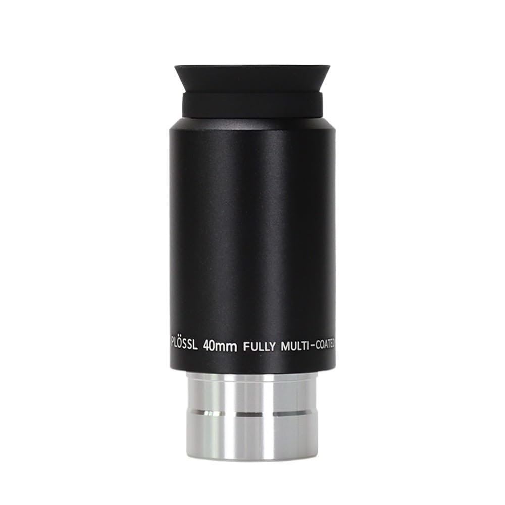 1pc 1.25" Plossl 40mm Telescope Eyepiece Green Fully Multi Coated Lens with Front M28X0.6mm Filter Threads