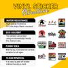 12 Pcs Parkour Stickers Set, Cool Freerunning and Urban Athlete with Quotes Like Eat Sleep Parkour Repeat and I Dont See Obstacles, Stickers for Laptop, Water Bottle, Helmet, Skateboard 8 Inches view 3