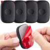 DDJ 4 Pack Adhesive Mount Holder for Tile Life360 Pro 2024 Tracker with 3M Adhesive Sticker, Silicone Waterproof Tile Pro Case Cover Anti-Lost for Luggage, TV Remotes, Car, Bike, Drones, Purse view 1