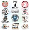 12 Pcs Disability Awareness Stickers Set, Empowering with Sayings Like Disabled is Not a Bad Word and This is How I Roll, Vinyl Stickers for Laptop, Water Bottle, Wheelchair, Notebook 2 Inches view 1