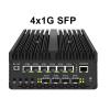 CYMINILMDPC Solid Firewall Mini PC,14th Gen Ultra 7 155H,No Ram No Storage,No SFP,6 * 2.5G LAN vPro Thunderbolt 4,2*NVMe Proxmox Home Server Computer view 4