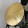 5In1 (Silver/White/Translucent/Black/Gold Color) Collapsible Camera Flash Light Reflector Diffuser Soft Photo Studio Accessories Excellent(110cm) view 4