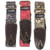 MVNOIRE Thick Adjustable Bass Acoustic Guitar Strap with Leather End Denim Thickened view 2