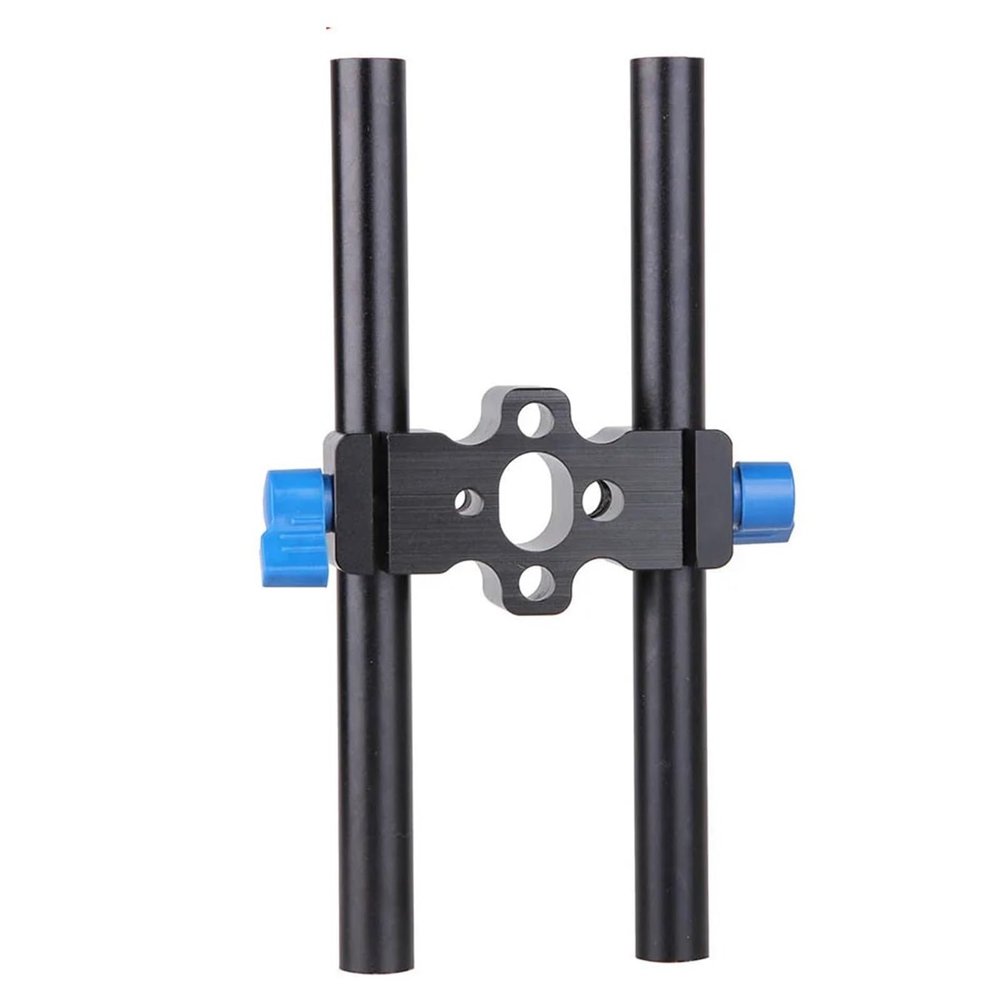 2017 Photo Studio Accessories Metal 15mm Rod Rail System DSLR Rig for Camera Tripod Head Follow Focus Support Rail Excellent