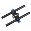 2017 Photo Studio Accessories Metal 15mm Rod Rail System DSLR Rig for Camera Tripod Head Follow Focus Support Rail Excellent view 2