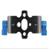 2017 Photo Studio Accessories Metal 15mm Rod Rail System DSLR Rig for Camera Tripod Head Follow Focus Support Rail Excellent view 4