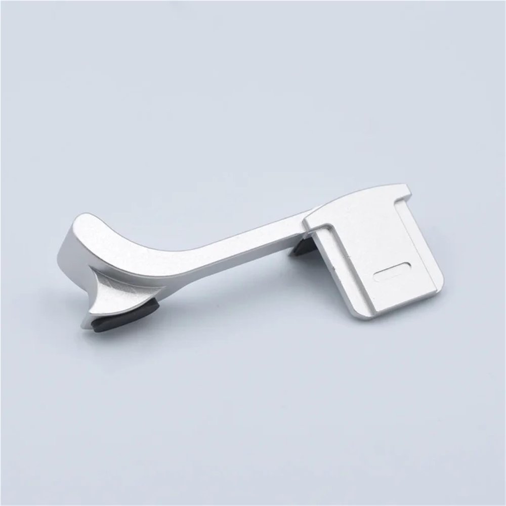 Aluminum Alloy Thumb Up Hot Shoe Grip Hotshoe Bracket Adapter for Leica Q2 Camera Excellent(Silver)