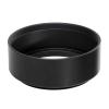 Metal Lens Hood 40.5mm 43mm 46mm 49mm 52mm 55mm 58mm 62mm 67mm 72mm 77mm for Canon for Nikon Excellent(with Lens Cap,72MM_Black) view 1