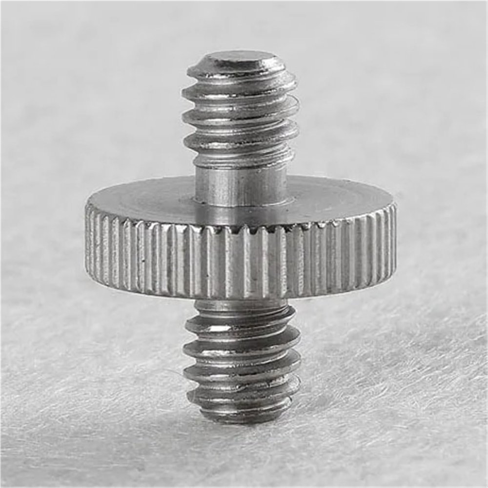10 Pieces 1/4 to 1/4 Adapter Screw Tripod Flash Light Stand Mount Metal Screw Photo Studio Accessories Excellent