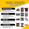 12 Pcs Muay Thai Stickers Set, Funny Martial Arts Fighter Designs with Quotes Like Touch Me Lesson Free, Eat Sleep Muay Thai Repeat, Kickboxing Humor Stickers for Laptop, Water Bottle, Phone 3 Inches view 3