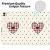 AdorableWhimsy Cute Polka Dot Case for iPad Air 13" M3/M2(2025/2024)/iPad Pro(2018-2022) 12.9" with Pencil Holder Aesthetic Heart Folio Stand Textured Leather Tablet Cover Auto Sleep/Wake view 2