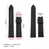 Sailcloth Strap 18-22mm - Quick Release Waterproof Band, Unisex Design(Black-white line,18mm) view 3