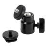 10 Pieces Mini Tripod Ballhead Ball Head Camera Flash Hot Shoe Adapter 1/4 Screw Mount Excellent(L) view 2