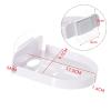 1PC Security Surveillance CCTV Camera Holder Stand Home Self-Adhesive Drill-free Fixer Traceless Wall-Mounted Bracket(Clear) view 2