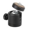 360 Degree Rotating 1/4 and 3/8 Adapter Screw Mount Metal Mini Ball Head for Digital Camera Light Stand Bracket Accessories @ Excellent view 1