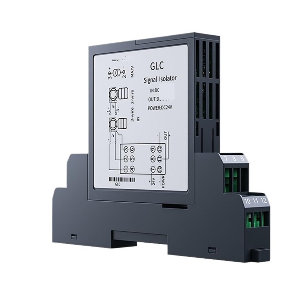 0-10V DC Signal Isolator 0-10V 0-5V 1-5V DC24V 1 in 1 Out(Input 0-10mA)