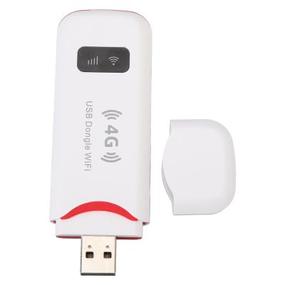 Sanpyl Portable 4G LTE USB Modem Router, 150Mbps Wireless Mobile Hotspot with SIM Card Slot, Support 10 Users for Europe Asia Oceania Africa Travel