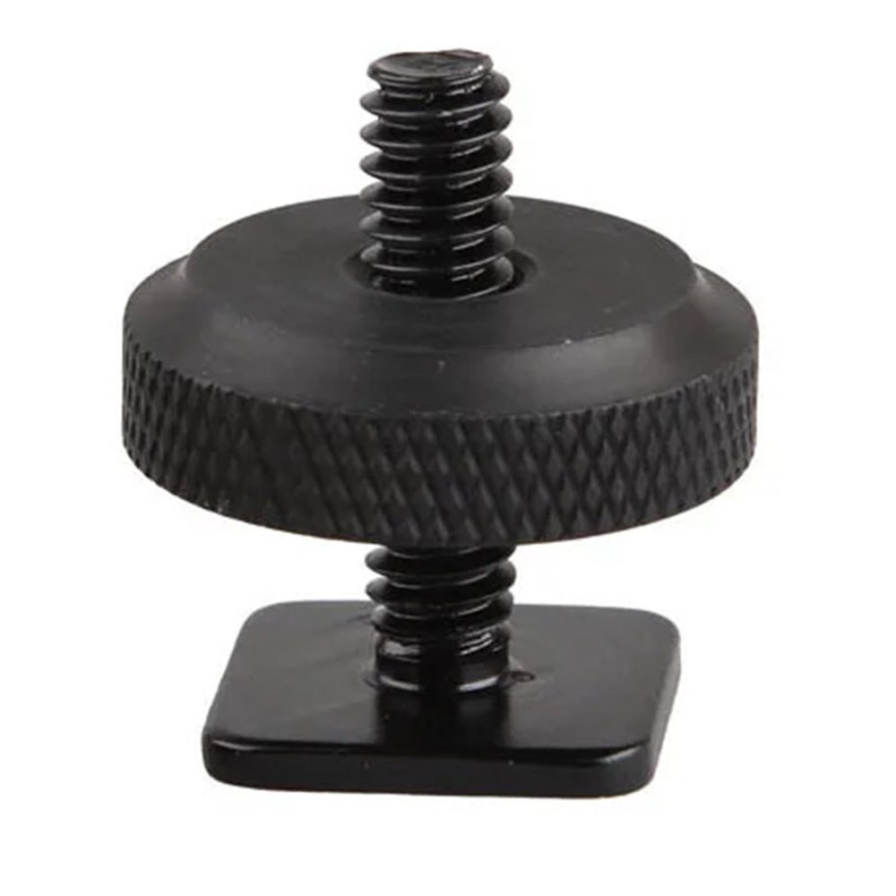 10PCS Metal 1/4 Adapter Screw Camera Flash Light Stand Hot Shoe Adapter DSLR Camera Tripod Mount Screw Wholesale Excellent(1 4 Monolayer)