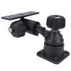 Luocute Aluminium Fish Finder Chartplotter Mount, Adjustable Marine Electronic Mount, Reinforced Horizontal Swing Arm Marine Electronic Ball Mounting for Boat Kayak Fishing view 1