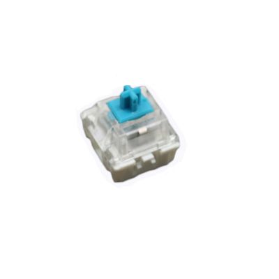 100PCS Mechanical Keyboard Switch Replacement Black Blue Brown Red Keyswitch for CIY Sockets Compatible with MX Switch SMD 3pin Thin Pins Dedicated Shaft (Blue)