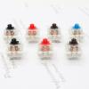 100PCS Mechanical Keyboard Switch Replacement Black Blue Brown Red Keyswitch for CIY Sockets Compatible with MX Switch SMD 3pin Thin Pins Dedicated Shaft (Blue) view 4