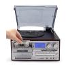 Gramophone Record Player Retro Record Player Turntable Vinyl Record Player Support Cd Fm Radio U Disk Sd Card for Vinyl Rec view 3