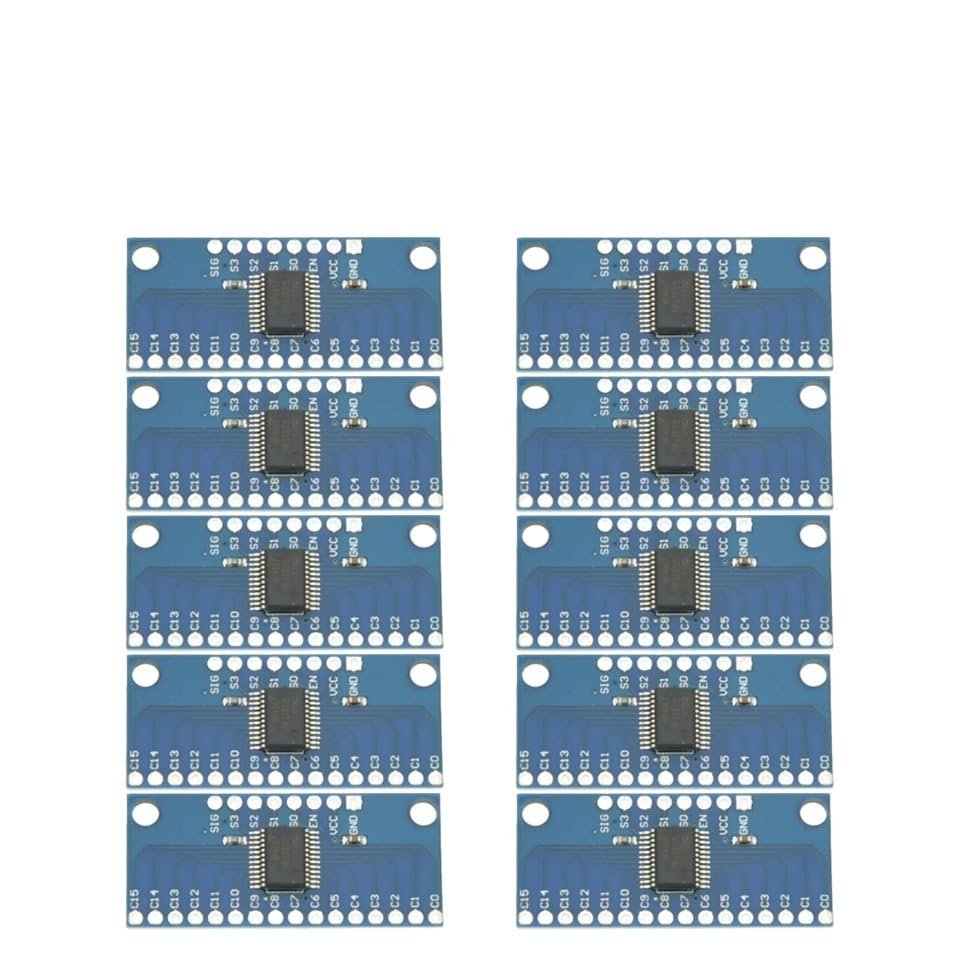 10pcs CD74HC4067 16-Channel Analog Digital Multiplexer Breakout Board Module for Arduino DIY