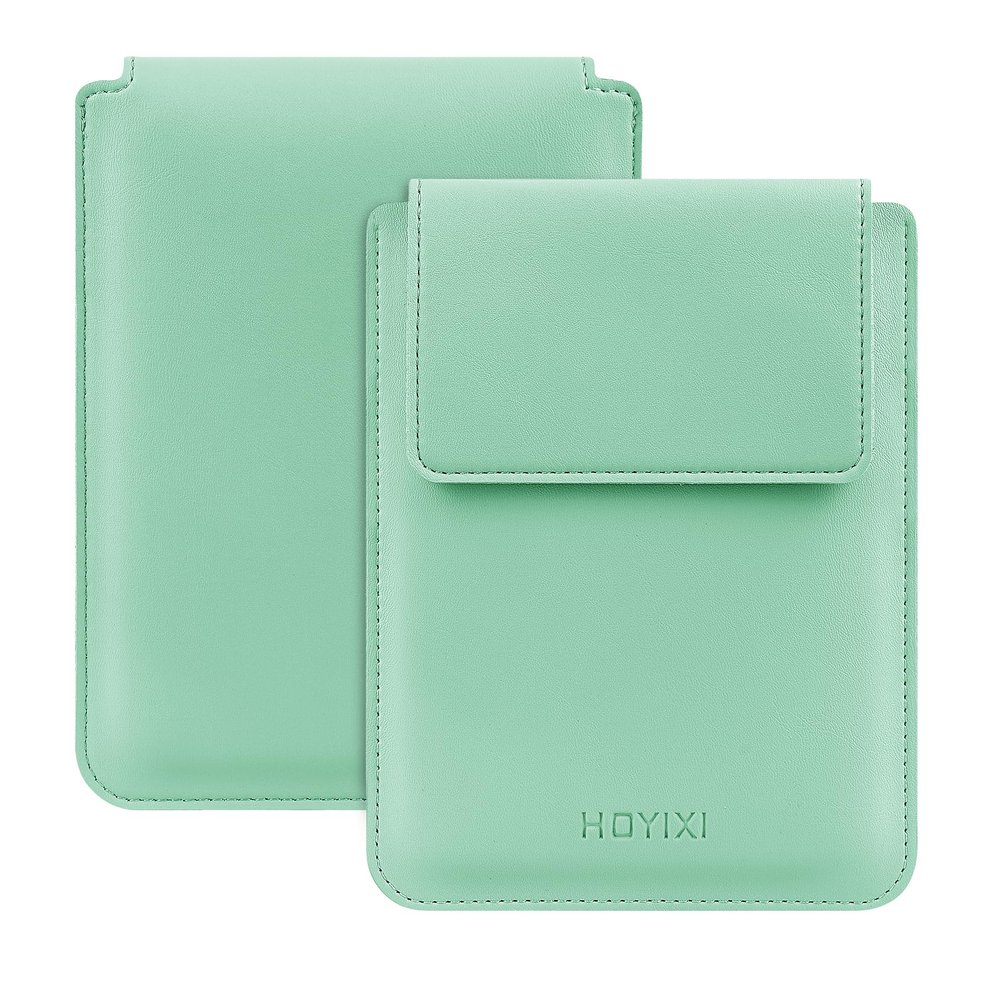 HoYiXi Universal Sleeve Case for 6.8",7" Paperwhite/Colorsoft/Signature Edition 2025 & 2021 Compatible 6.8" Kobo Clara HD/Pocketbook/Tolino Protective Case for 6.8'' 7'' ebook Reader, Green