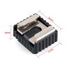 10 Pieces Photo Studio Accessories Hot Shoe Adapter for Canon Nikon Yongnuo Camera Flash Light to Tripod Monopod Bracket Holder Excellent view 3