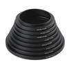 10 Pieces 49 52 55 58 62 67 72 77 82mm Metal Camera Lens Filter Adapter Step Up Ring Male Thread UV Filter to Female Thread Lens Excellent(49 Male to 52 Female) view 2