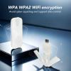 VBESTLIFE 4G LTE USB WiFi Dongle, Mobile Hotspot Router, 150Mbps Portable Travel Modem Device with SIM Card Slot, Support 10 Users view 2